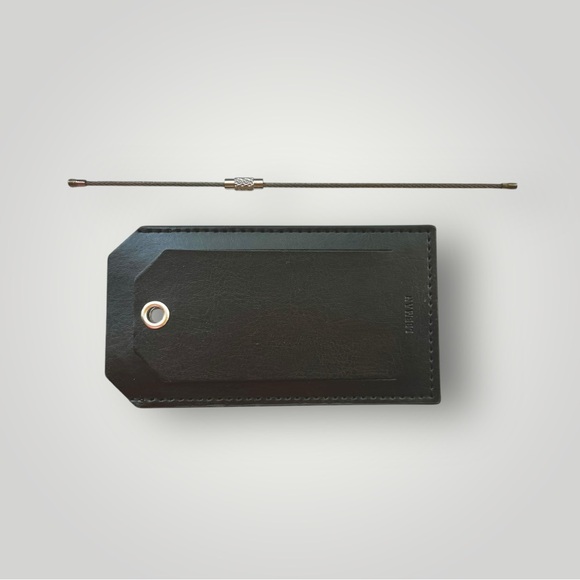 Delta Air Lines Official Luggage Tag Black Baggage Travel Skyteam New - Picture 14 of 14